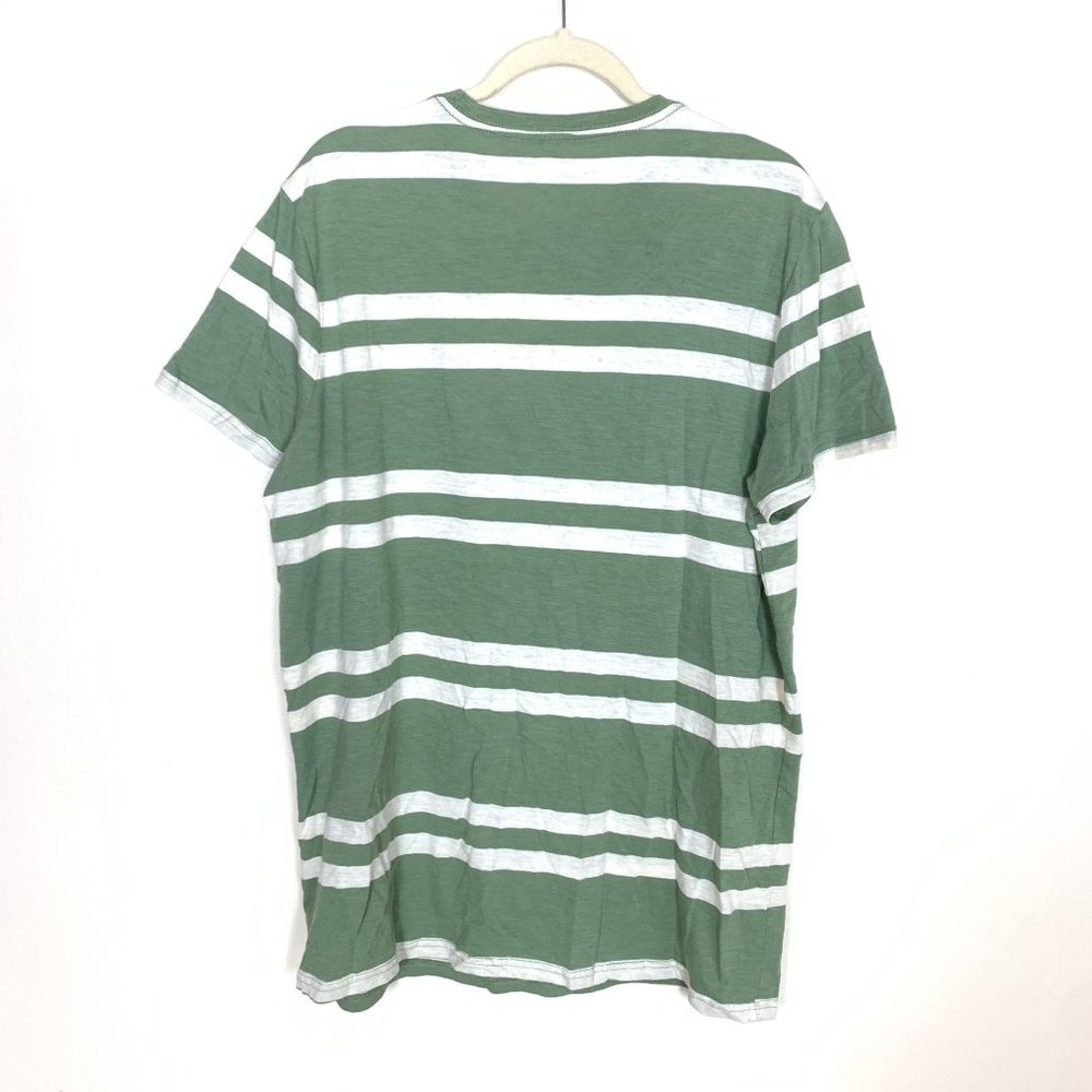 Goodfellow & Co Cotton Crewneck Tee Green Large - Picture 2 of 6